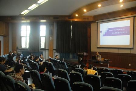 联合国大会和会议管理部逐字记录处处长傅鹏辉来公司讲座-SUNBET申博体育-2016.05.09-照片02